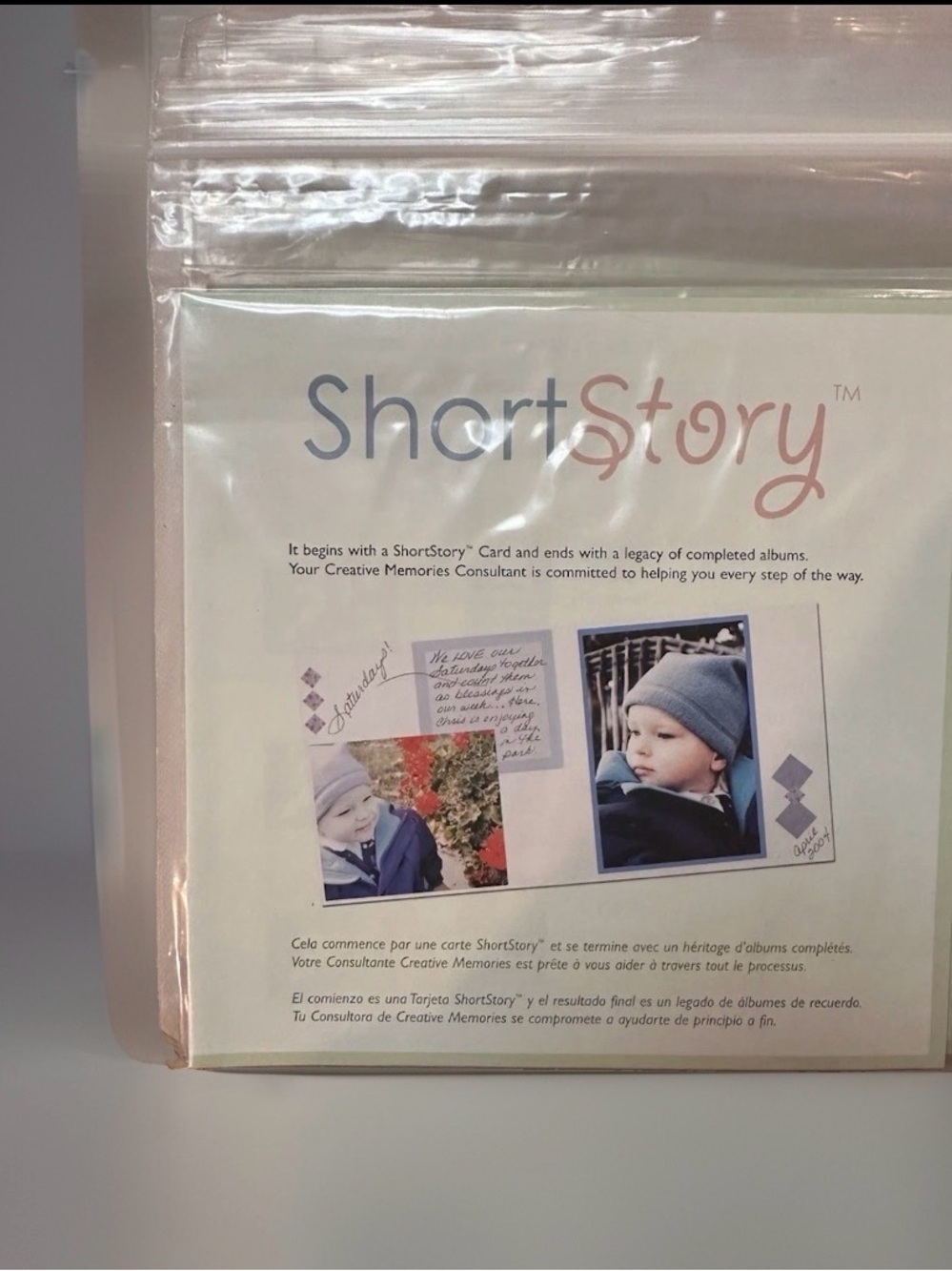 Creative Memories Short Story Card Package Lot of 5 NIP